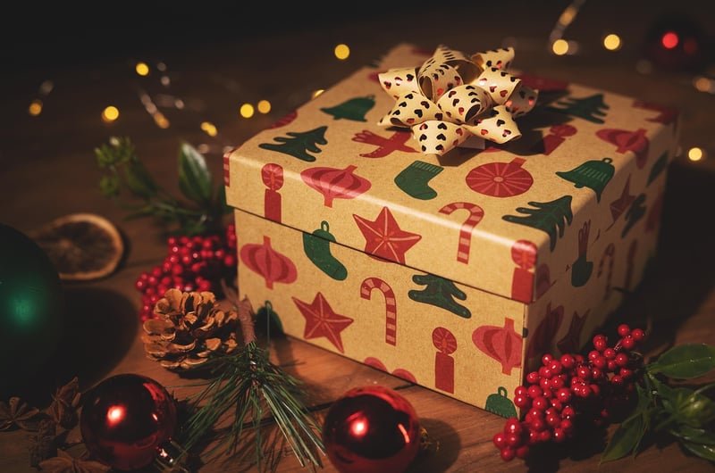 Repurposed Gift Boxes
